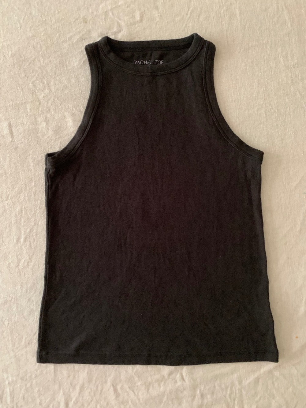 Rachel Zoe Black Layering Essentials High Neck Tank Top M